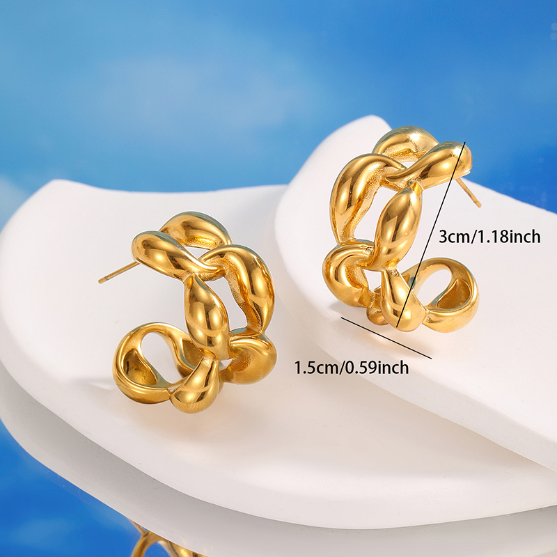 Ivanda Stainless Steel Natural Stone Rings YHTSR-2501097