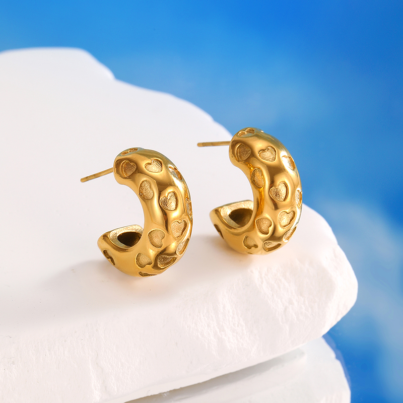Ivanda Stainless exaggerated earrings YHTSE-2501906