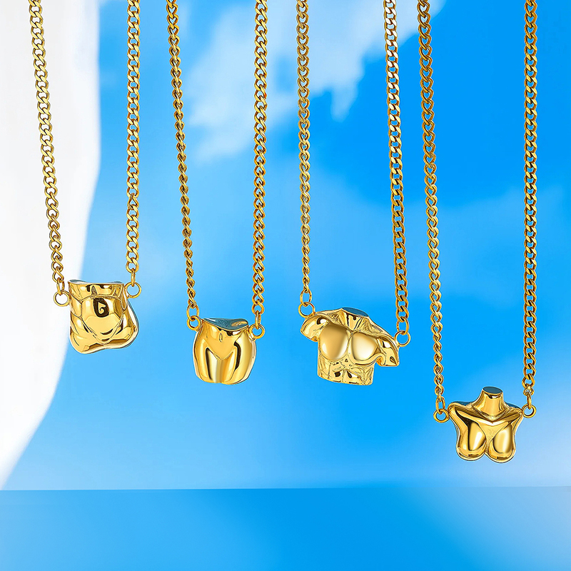 Ivanda Stainless steel body pendant necklace YHTSN-2501222
