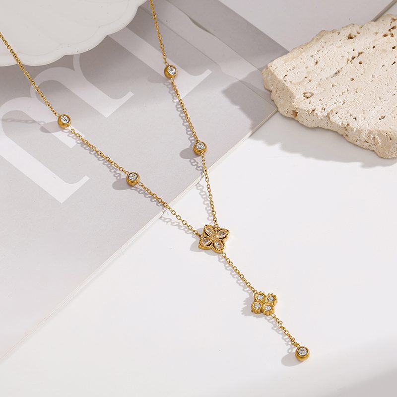 Ivanda Star Charm Necklace Gold Stainless Steel CHXSJ26721-4 Ivanda Star Charm Necklace Gold Stainless Steel CHXSJ26721-4 - view 4