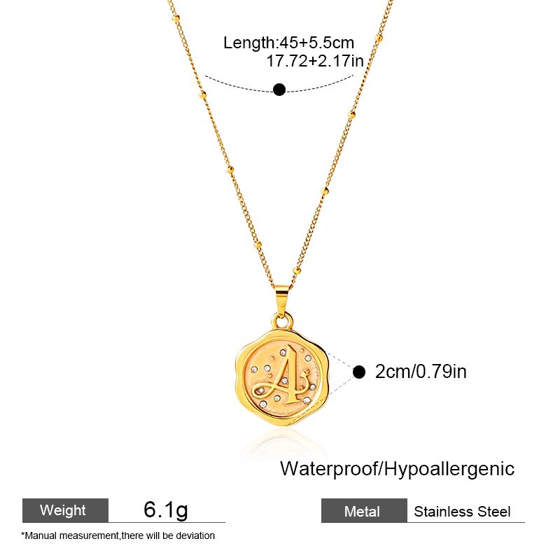 Ivanda Interlocking Circles Pendant Necklace Gold CH1938 Ivanda Interlocking Circles Pendant Necklace Gold CH1938 - view 1