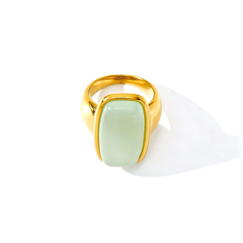 Ivanda Tiger's Eye Statement Ring Gold Stainless Steel CH2602992-5 Ivanda Tiger's Eye Statement Ring Gold Stainless Steel CH2602992-5 - view 6