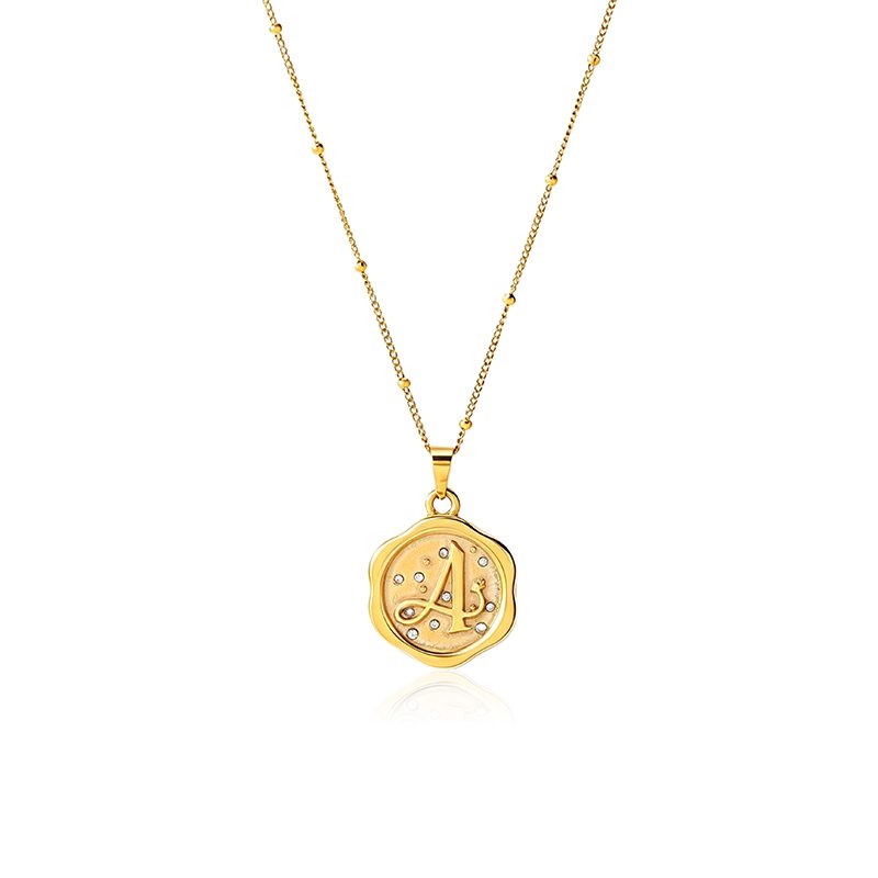 Ivanda Interlocking Circles Pendant Necklace Gold CH1938 Ivanda Interlocking Circles Pendant Necklace Gold CH1938 - view 4
