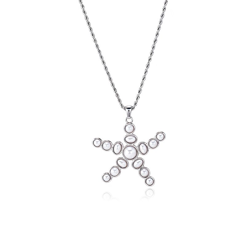 Ivanda Gold Stainless Steel Necklace YHTSN-260806 - view 3