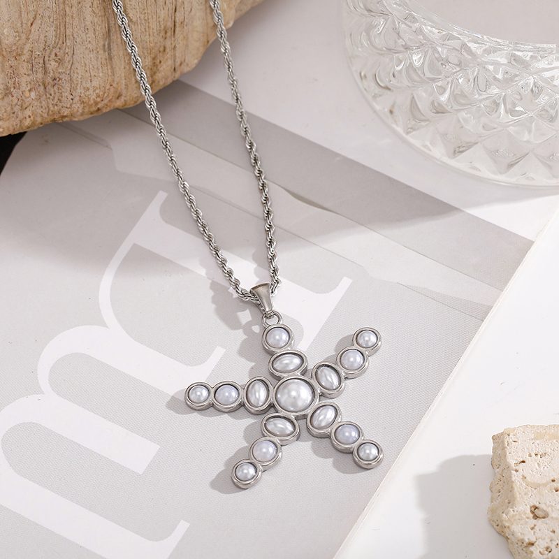 Ivanda Gold Stainless Steel Necklace YHTSN-260806 - view 5
