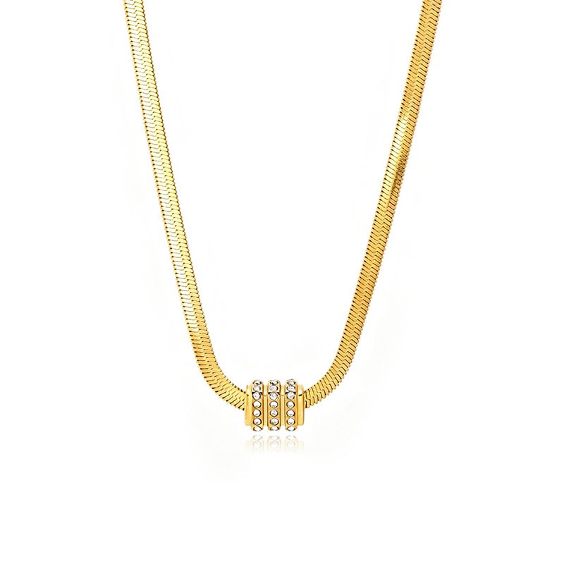 Ivanda Gold Stainless Steel Pendant Necklace YHTSN-260503 Ivanda Gold Stainless Steel Pendant Necklace YHTSN-260503 - view 2