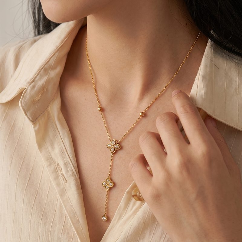 Ivanda Star Charm Necklace Gold Stainless Steel CHXSJ26721-4 Ivanda Star Charm Necklace Gold Stainless Steel CHXSJ26721-4 - view 5
