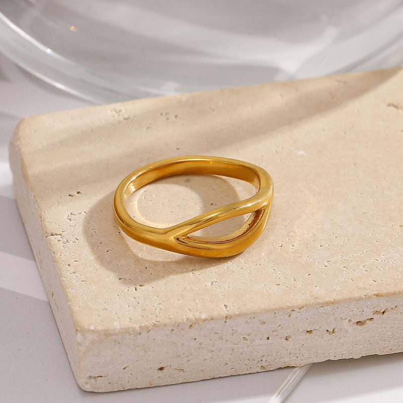 Ivanda Gold August Ring Stainless Steel YHTSR-260813 - view 6