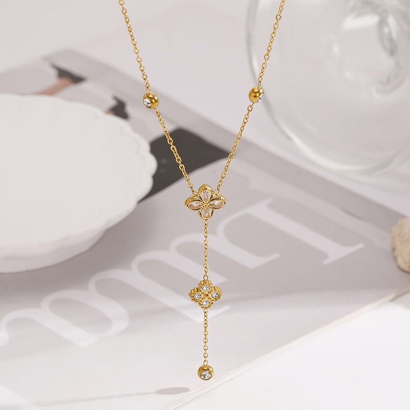 Ivanda Star Charm Necklace Gold Stainless Steel CHXSJ26721-4 Ivanda Star Charm Necklace Gold Stainless Steel CHXSJ26721-4 - view 3