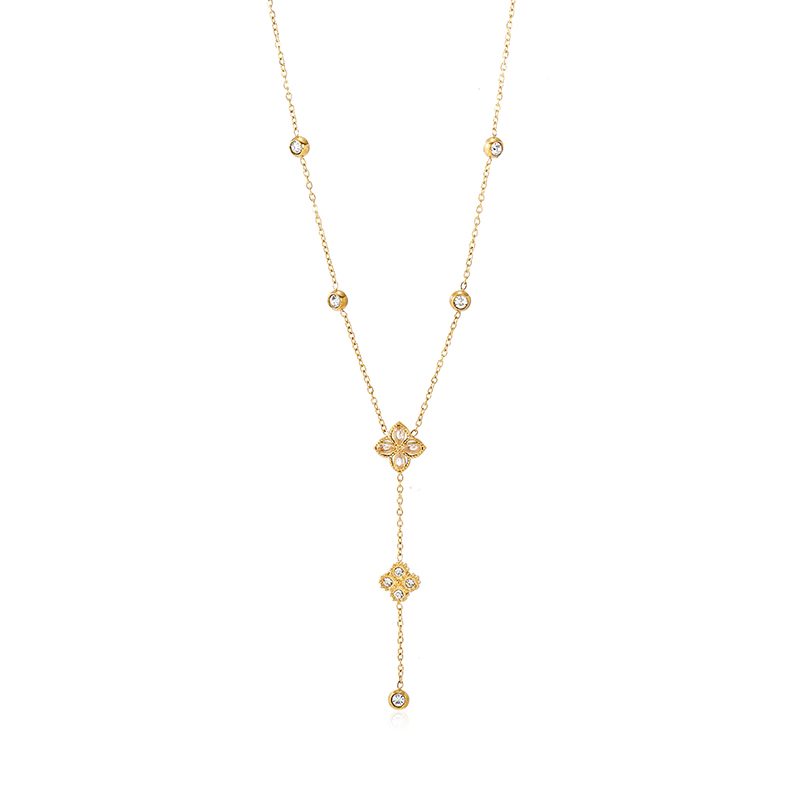 Ivanda Star Charm Necklace Gold Stainless Steel CHXSJ26721-4 Ivanda Star Charm Necklace Gold Stainless Steel CHXSJ26721-4 - view 2