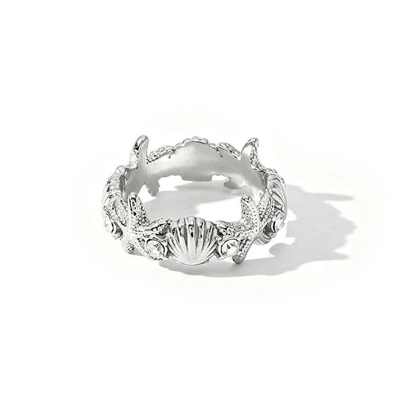 Ivanda Gold Stainless Steel Ring YHTSR-260504 - view 6