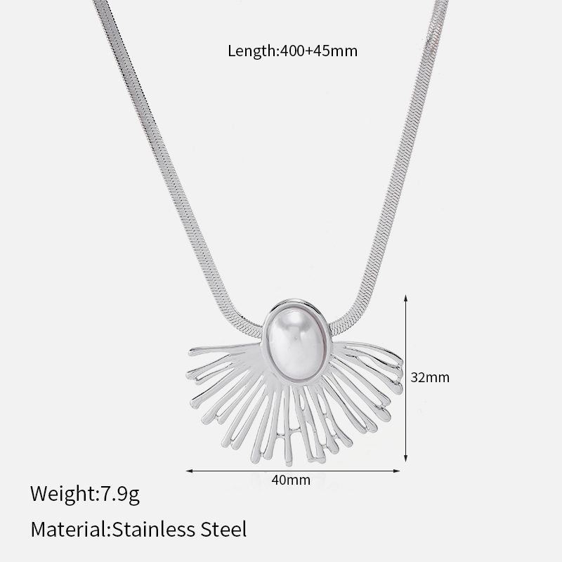 Ivanda Coral Branch Pearl Stud Earrings Silver-Tone Stainless Steel YWD2-S2504179-E Ivanda Coral Branch Pearl Stud Earrings Silver-Tone Stainless Steel YWD2-S2504179-E - view 6