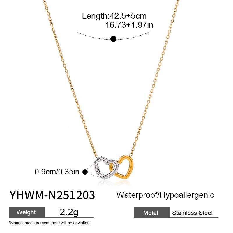 Ivanda Bow Pendant Necklace Pearl Drop Gold YHWM-N251201 Ivanda Bow Pendant Necklace Pearl Drop Gold YHWM-N251201 - view 3