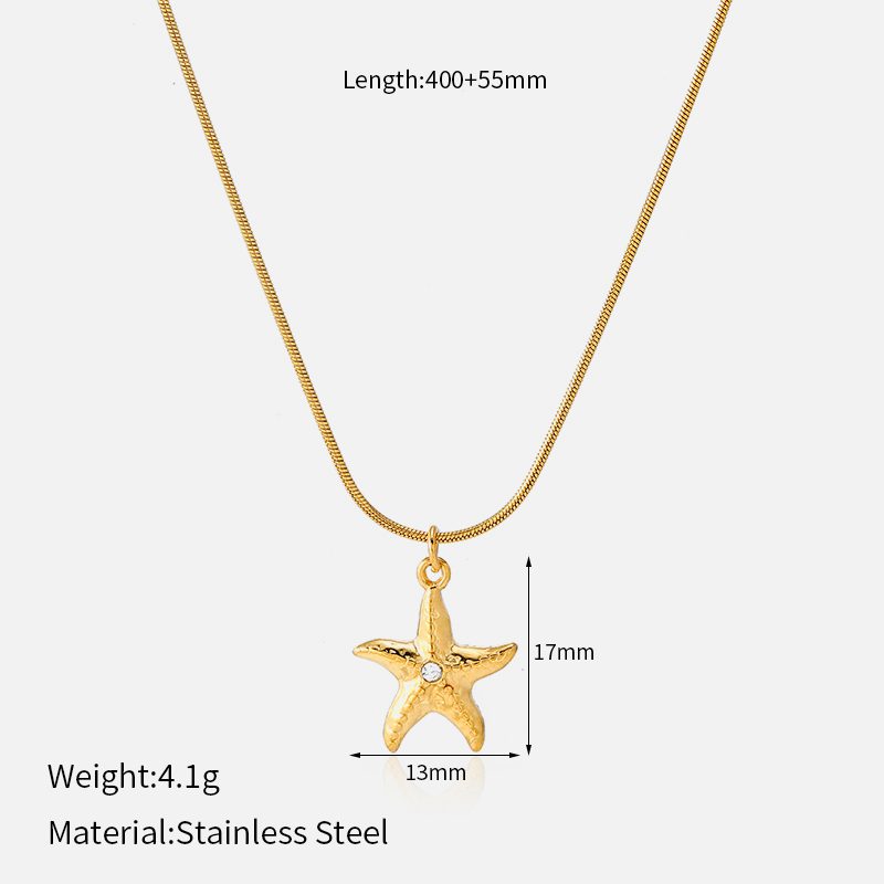 Ivanda Dolphin Pendant Necklace Gold Snake Chain CHZRK616-30 - view 2