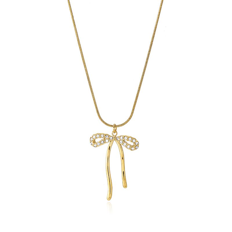 Ivanda Dolphin Pendant Necklace Gold Snake Chain CHZRK616-30 - view 4