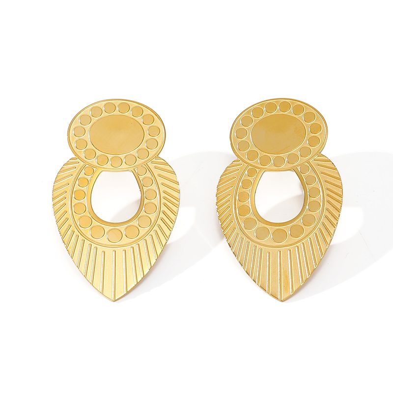 Ivanda Seahorse Open Hoop Earrings PVD 18K Gold Plated Stainless Steel CH1931 - view 6