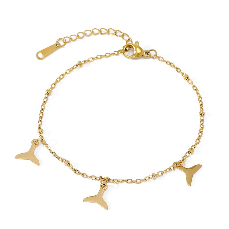 Ivanda Puffed Heart Bracelet Gold Beads CHOFS-0334-J - view 4