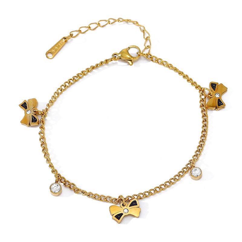 Ivanda Puffed Heart Bracelet Gold Beads CHOFS-0334-J - view 5