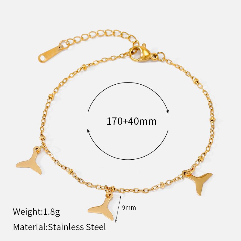 Ivanda Puffed Heart Bracelet Gold Beads CHOFS-0334-J - view 2