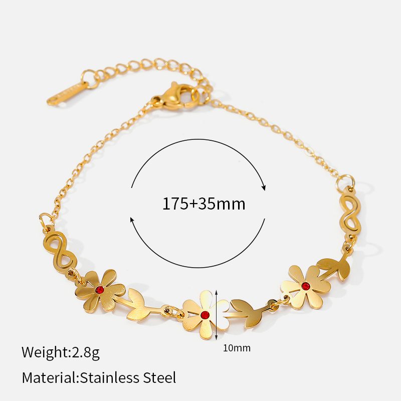 Ivanda Butterfly Wreath Bracelet Gold CHSM-1060-J - view 4
