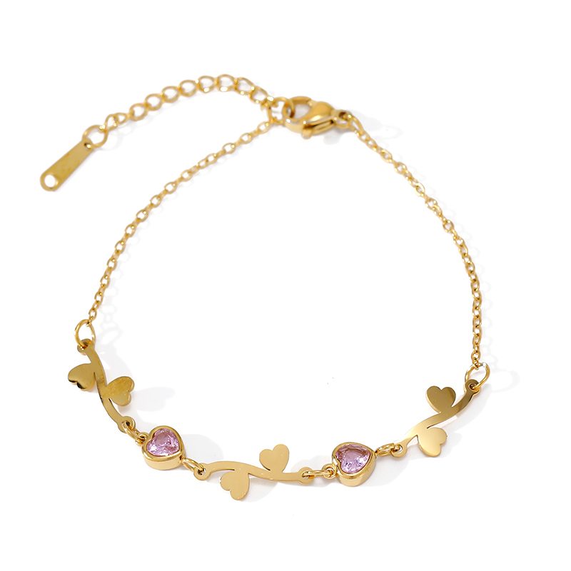 Ivanda Butterfly Wreath Bracelet Gold CHSM-1060-J - view 6
