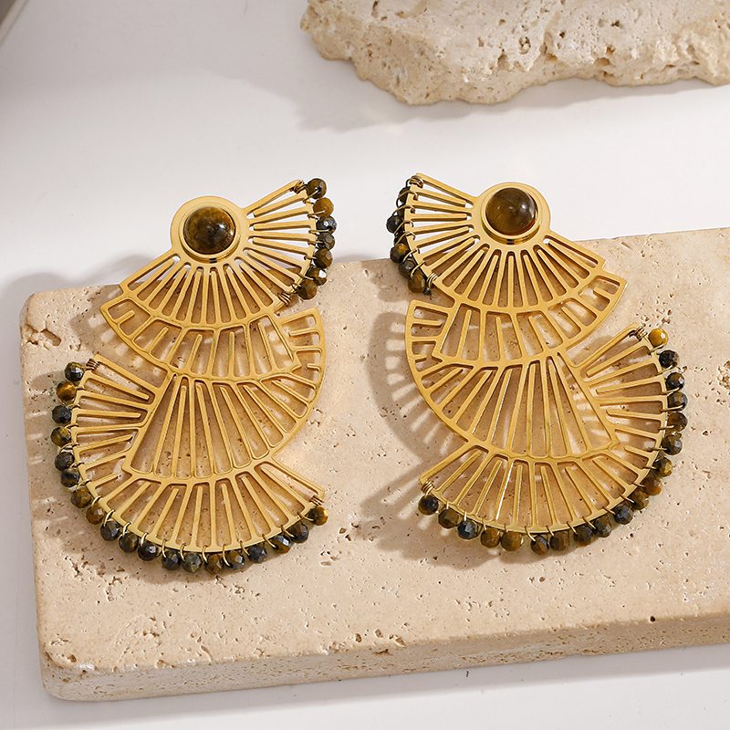 Ivanda Filigree Teardrop Earrings Lapis YWD8-E2504970 Ivanda Filigree Teardrop Earrings Lapis YWD8-E2504970 - view 6
