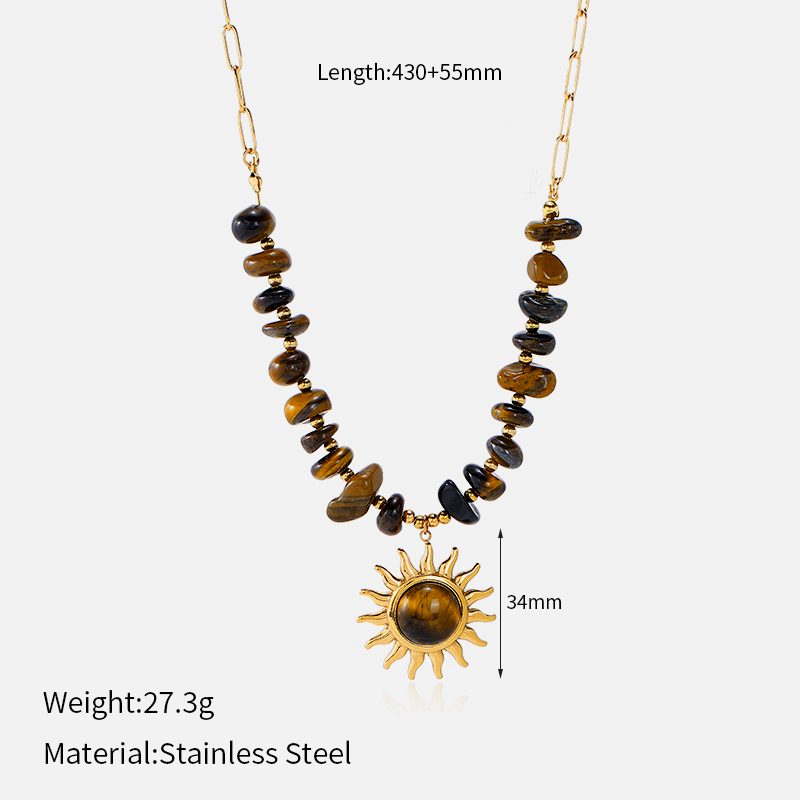 Ivanda Baroque Pearl Medallion Necklace CHXL02669-1 Ivanda Baroque Pearl Medallion Necklace CHXL02669-1 - view 2
